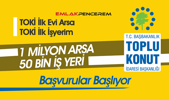 TOKİ 1 milyon arsa ve 50 bin işyeri başvuruları için kritik süreç başlıyor! Bakan Kurum, müjdeyi verdi, başvuru yapacaklar dikkat