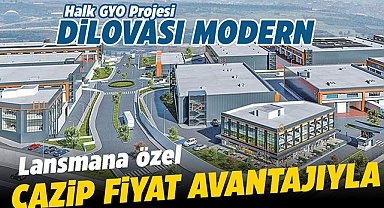 350 iş yeri olan Halk GYO Dilovası Modern Sanayi Sitesi metrekare fiyatı 30 Bin TL'den başlayan fiyatlarla