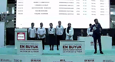 Elazığ TOKİ kura çekilişi sonuçları 32 bin 667 başvuru ile yapıldı! TOKİ Elazığ kura sonuçları isim listesi belli oldu