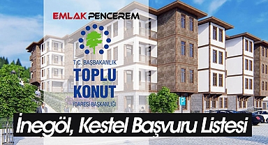 TOKİ Bursa'da 2 ilçe için daha başvuru sonuçları listesini açıkladı!