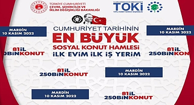 TOKİ Mardin hak sahipliği sonuçları açıklanıyor Canlı yayını izle