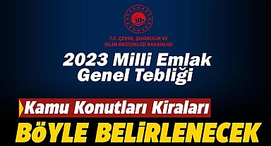 2023 Milli Emlak Genel Tebliği! Kamu konutlarının 2023 aylık kira bedelleri böyle belirlenecek