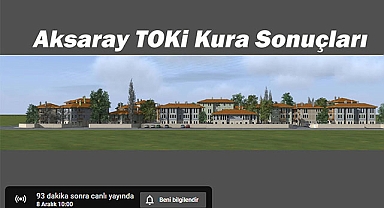 Aksaray TOKİ kura çekilişi sonuçları 2+1 ve 3+1 belli olmaya başladı! TOKİ Aksaray kura sonuçları isim sorgulama başladı