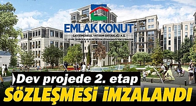 Emlak Konut GYO, Bizim Mahalle 2. Etap için Özak GYO ile 9.540 Milyon TL'lik sözleşme imzaladı