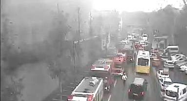 İstanbul'da Çırağan Sarayı'nda korkutan yangın! Çırağan Otel bölümü yanıyor itfaiye müdahale ediyor...