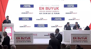Kastamonu TOKİ konutları hak sahipleri Noter huzurunda belirlendi!