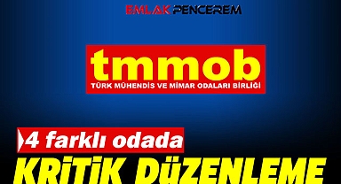 TMMOB'da 4 oda için kritik yönetmelik değişikliği Resmi Gazete'de