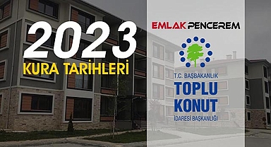 TOKİ 2023 hak sahipleri tarihleri 5 il için belli oldu