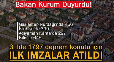 Bakan Kurum duyurdu: