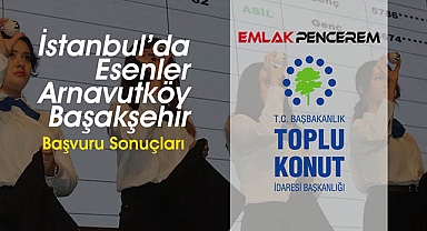 İstanbul'da Başakşehir, Arnavutköy ve Esenler'den TOKİ başvurusu yapanları yakından ilgilendiren haber! TOKİ başvurusu kabul edilenlerin listesini açıkladı