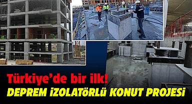 İşte Türkiye'nin ilk deprem izolatörlü konut projesi! 706 konutluk Mavera Comfort İstanbul Başakşehir'de inşa edildi...