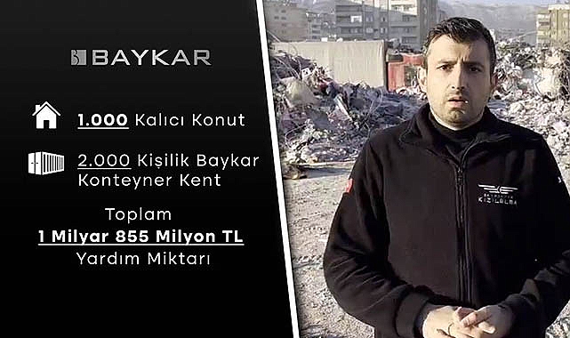 Selçuk Bayraktar konut seferberliği başlattı! 1000 konut, 2000 konteyner kent bağışladı...