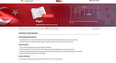 17 Mart sabahı yayımlanan Resmi Gazete kararları neler?