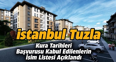 20 bin 920 konutluk Tuzla TOKİ evleri hak sahipleri belirlendi