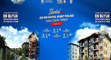 İstanbul Tuzla'da genç TOKİ konutları hak sahipleri belirlendi