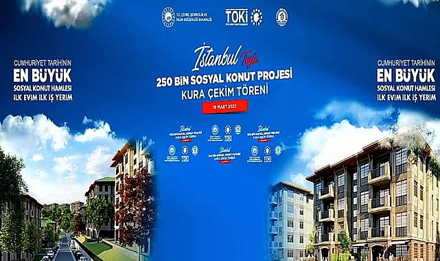 İstanbul Tuzla'da genç TOKİ konutları hak sahipleri belirlendi