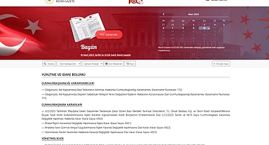 Resmi Gazete 10 Mart 2023 tarihli kararları