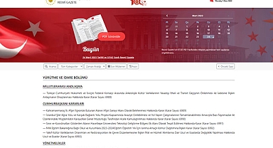 Resmi Gazete 24 Mart 2023 tarihinde hangi kararlar yürürlüğe girdi?
