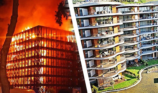 168 konutluk Folkart Narlıdere alevlere teslim oldu