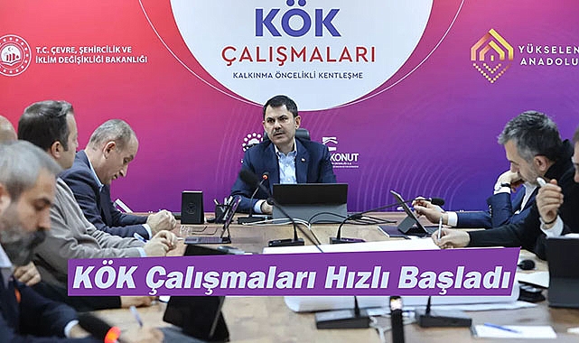 Bakan Kurum, KÖK toplantısında resmen açıkladı! 11 ilde şehirleri mimarlar tasarlayacak Dünya literatürüne sokacak