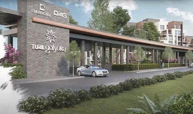 Emlak Konut imzalı 1617 daireli Tual Gölyaka konut projesinde yer alan evler topraktan ön satışa çıkıyor