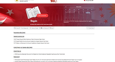 Resmi Gazete 8 Nisan 2023 İşte yürürlüğe giren kritik kararlar