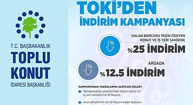 TOKİ indirim kampanyası şartları belli oldu