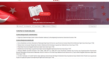 Resmi Gazete 1 Mayıs 2023