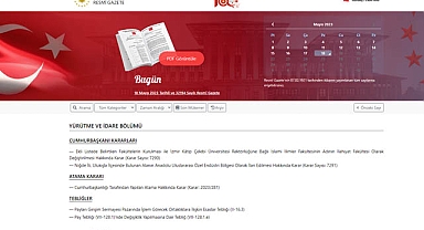 Resmi Gazete (18.05.2023)