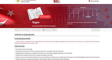 Resmi Gazete (26.05.2023)