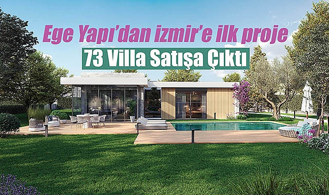 73 villalık Urla Kekliktepe projesi satışa çıktı
