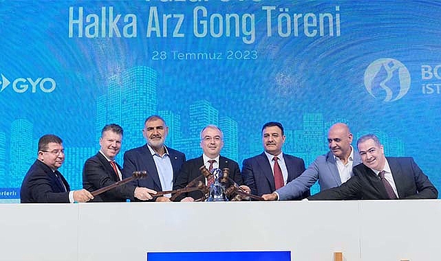 Borsa İstanbul'da gong Fuzul GYO için çaldı