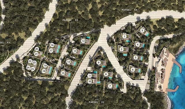 Ovoo Bodrum projesinde evler satışa çıktı