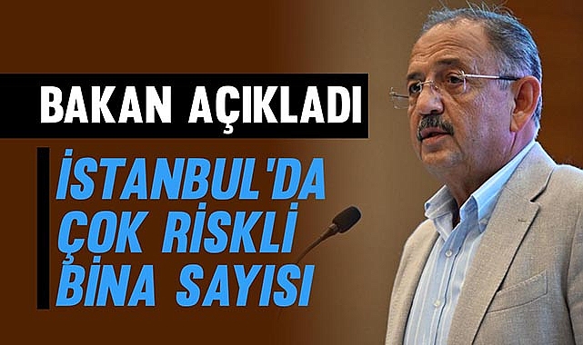 Bakan Özhaseki resmen açıkladı! İstanbul'da çok riskli bina sayısı belli oldu