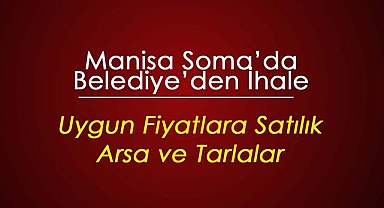 Manisa'da o belediye arsa ve tarla satacak