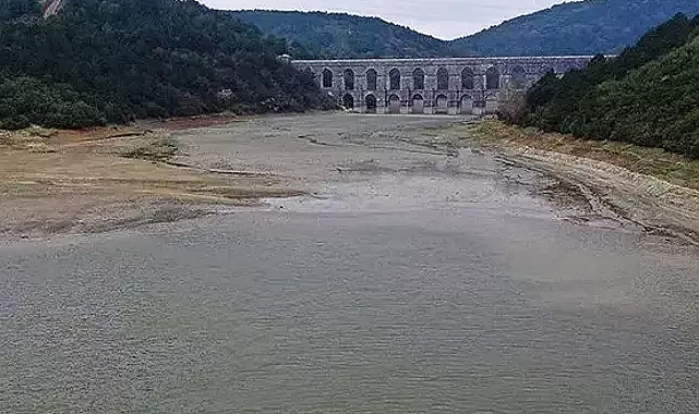 İstanbul'da Barajların 4’ünde doluluk oranı yüzde 10’un altına geriledi