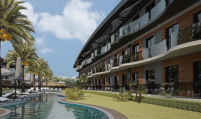 156 konutluk Kundu Kanyon projesi Antalya'da yükseliyor