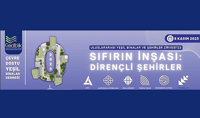 Uluslararası Yeşil Binalar Zirvesi 8 Kasım’da yapılacak