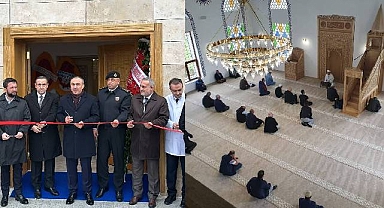 Tekirdağ'da faaliyete giren Şehir Hastanesi içerisinde yer alan cami açıldı