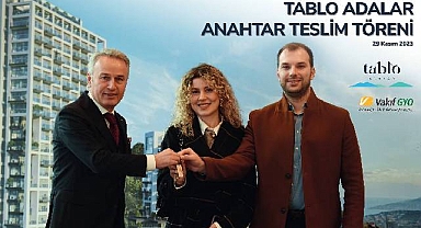 Vakıf GYO, Tablo Adalar’da erken teslim mutluluğu