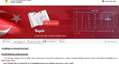 Resmi Gazete 13.01.2024
