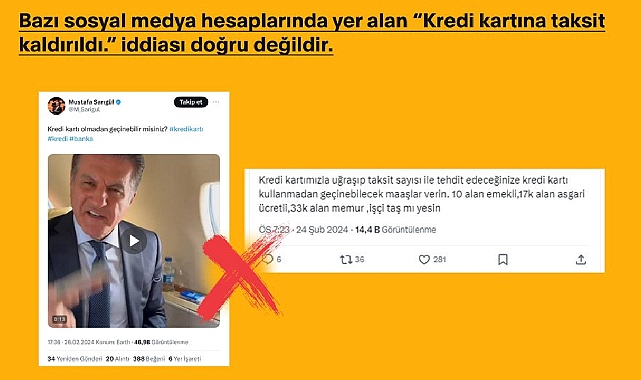 Bakan Şimşek, "kredi kartına taksit" açıklaması!