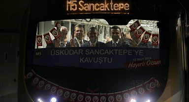 İstanbul'da Çekmeköy-Sancaktepe-Sultanbeyli Metrosu ilk etabı 15 gün ücretsiz yolcu taşıyacak!