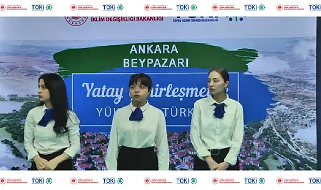 113 daireli TOKİ Ankara Beypazarı hak sahiplerinin konut belirleme işlemi tamamlandı