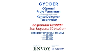 GYODER Proje Tasarım Yarışması başvuruları başladı