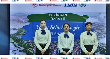 1224 hak sahibinin katıldığı TOKİ Erzincan Üzümlü konut belirleme işlemi yapıldı
