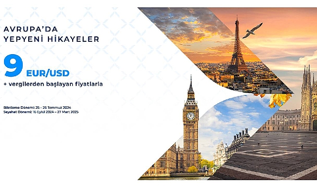 Yanlış duymadınız! 9 Euro gibi komik rakamlara AJet ucuz uçak bileti satmaya başladı..