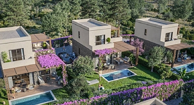 Bodrum'da Tahincioğlu imzasıyla Nidapark Çamlık projesinde müstakil villa yaşamı başlıyor