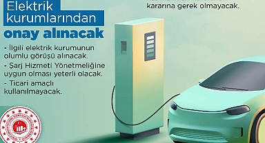 Elektrikli araçlar için şarj ünitesi kurulumuna büyük kolaylık getirildi!