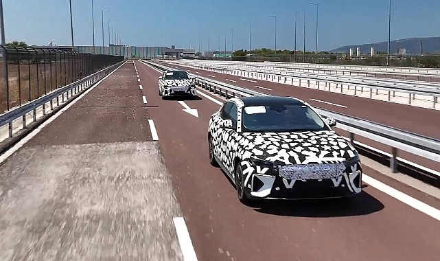 Togg sedan modeli T10F test sürüşlerine başladı!